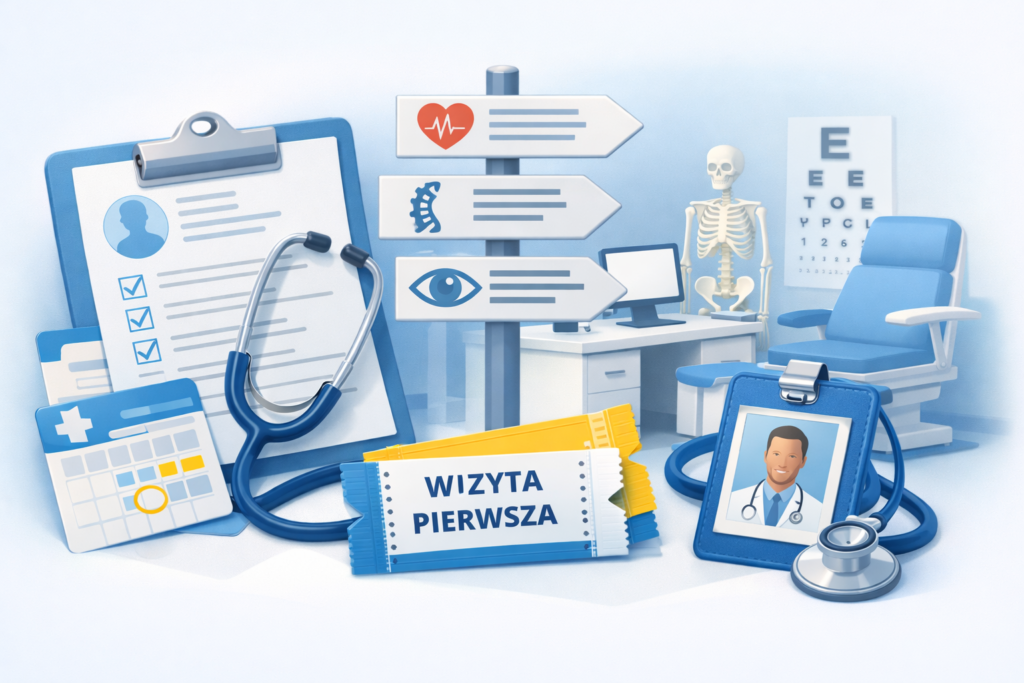 Pierwsza wizyta u lekarza specjalisty – Jak się przygotować?